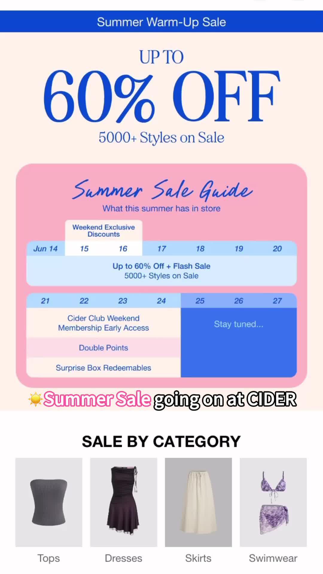 60% Off Flash Sale！