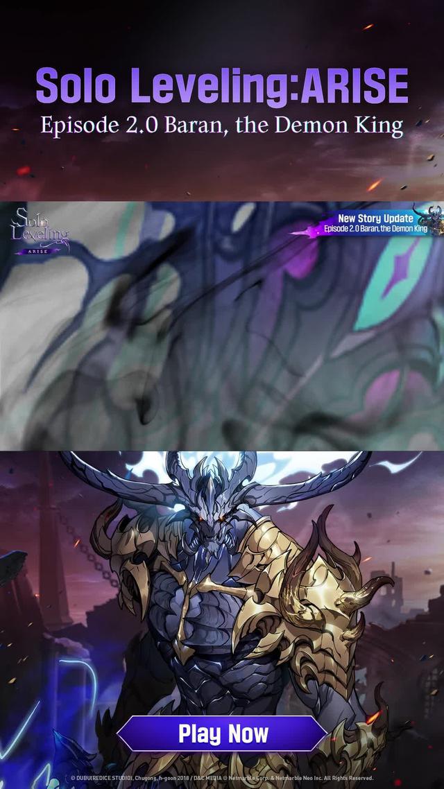 Solo Leveling:ARISE The First Story Updat Ver 2.0 Baran, the Demon King