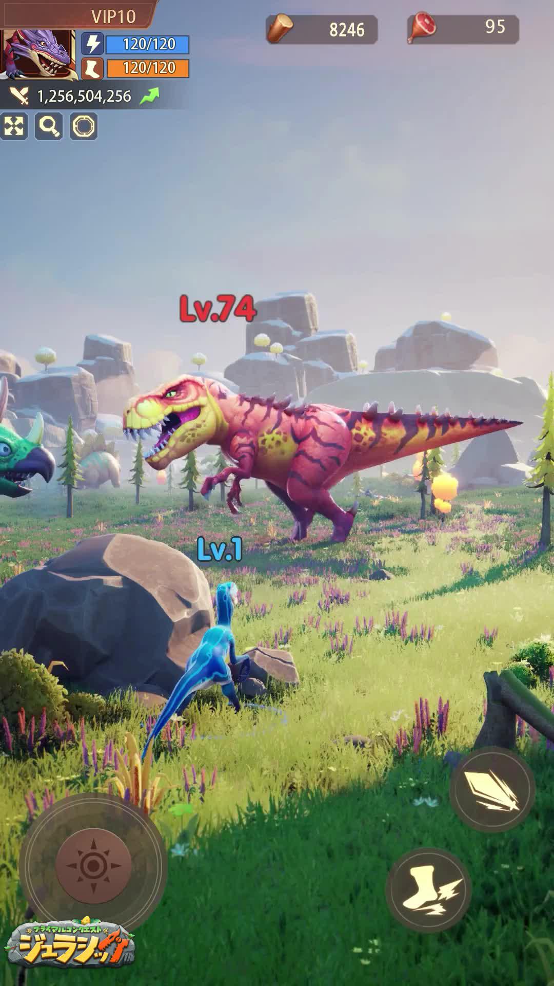 策略、合成、戦闘、まだ未体験の新しい恐竜防衛ゲーム！