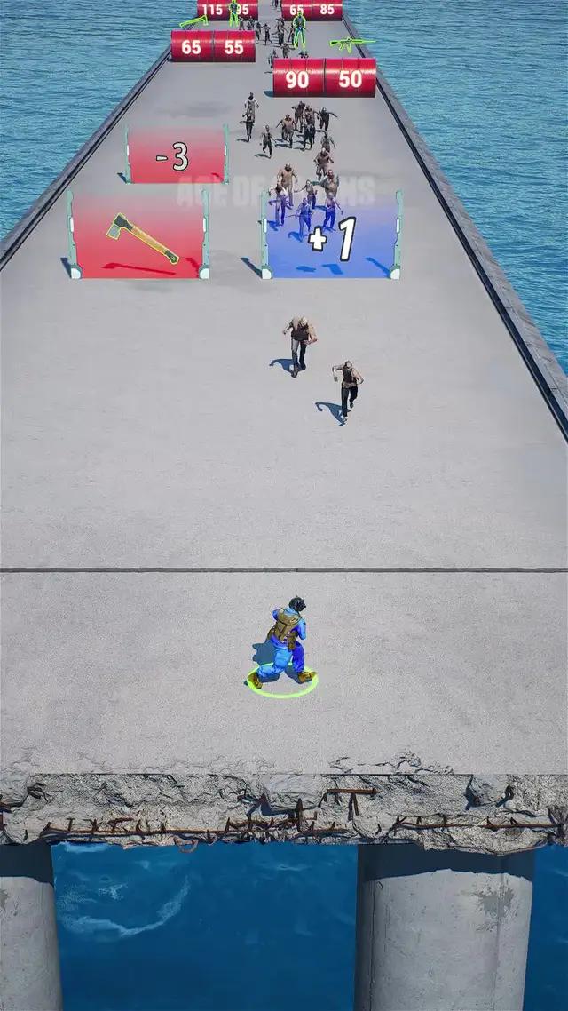 Now, pick up your weapons, and survive!