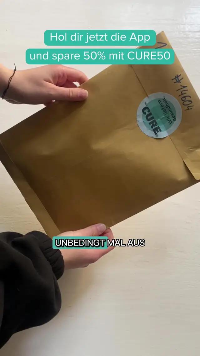 Die Bestellapp für Medizin und Kosmetik: Nutze CURE50 für 50% OFF!