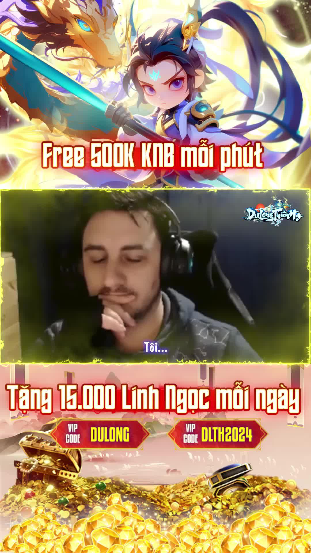 Du Long Thiên Hạ - Tặng 300 vạn vàng, 10000 Linh Ngọc - Vét đồ thả ga chẳng lo về giá!
