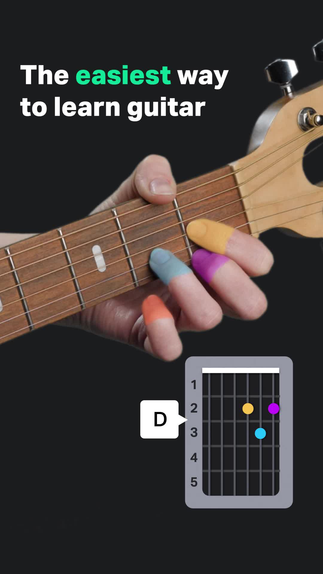 Learn to play guitar with Yousician. Get the app today!