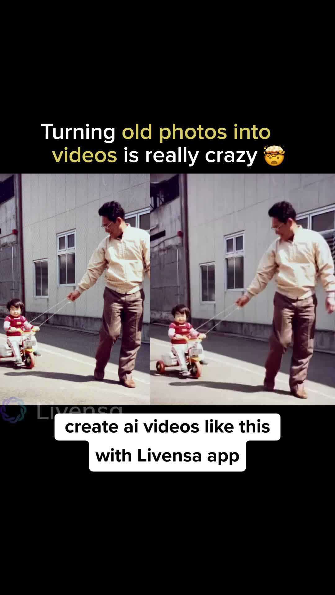 Create Al videos with your own words on mobile