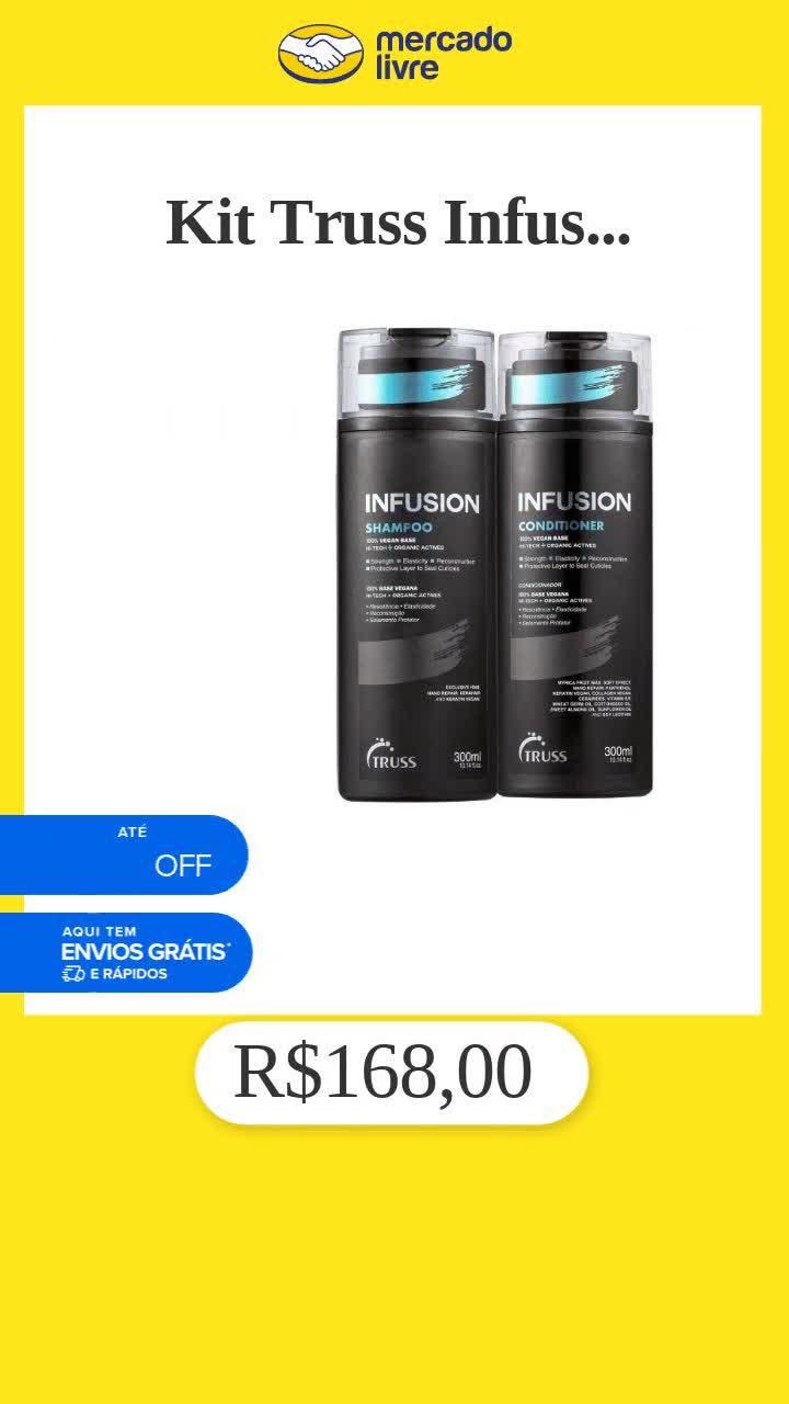 Kit Truss Infusion Shampoo + Condicionador