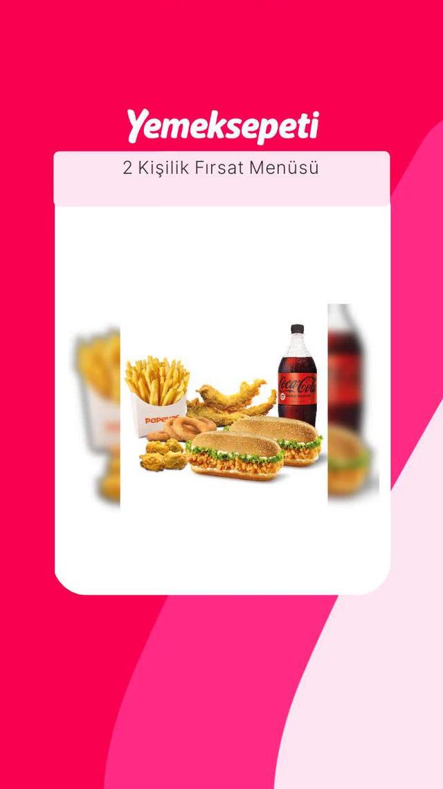 Avantajlı menüler Yemeksepeti'nde seni bekliyor!