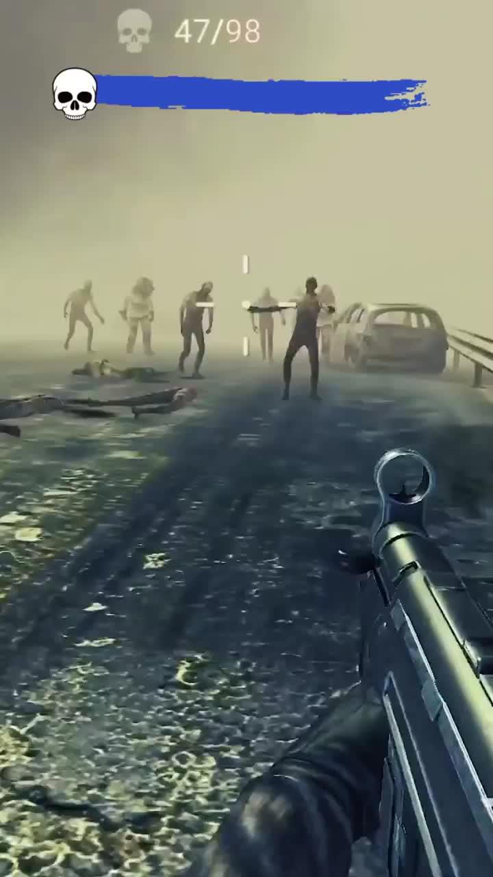 Fun zombie shooting game. Play now for free!