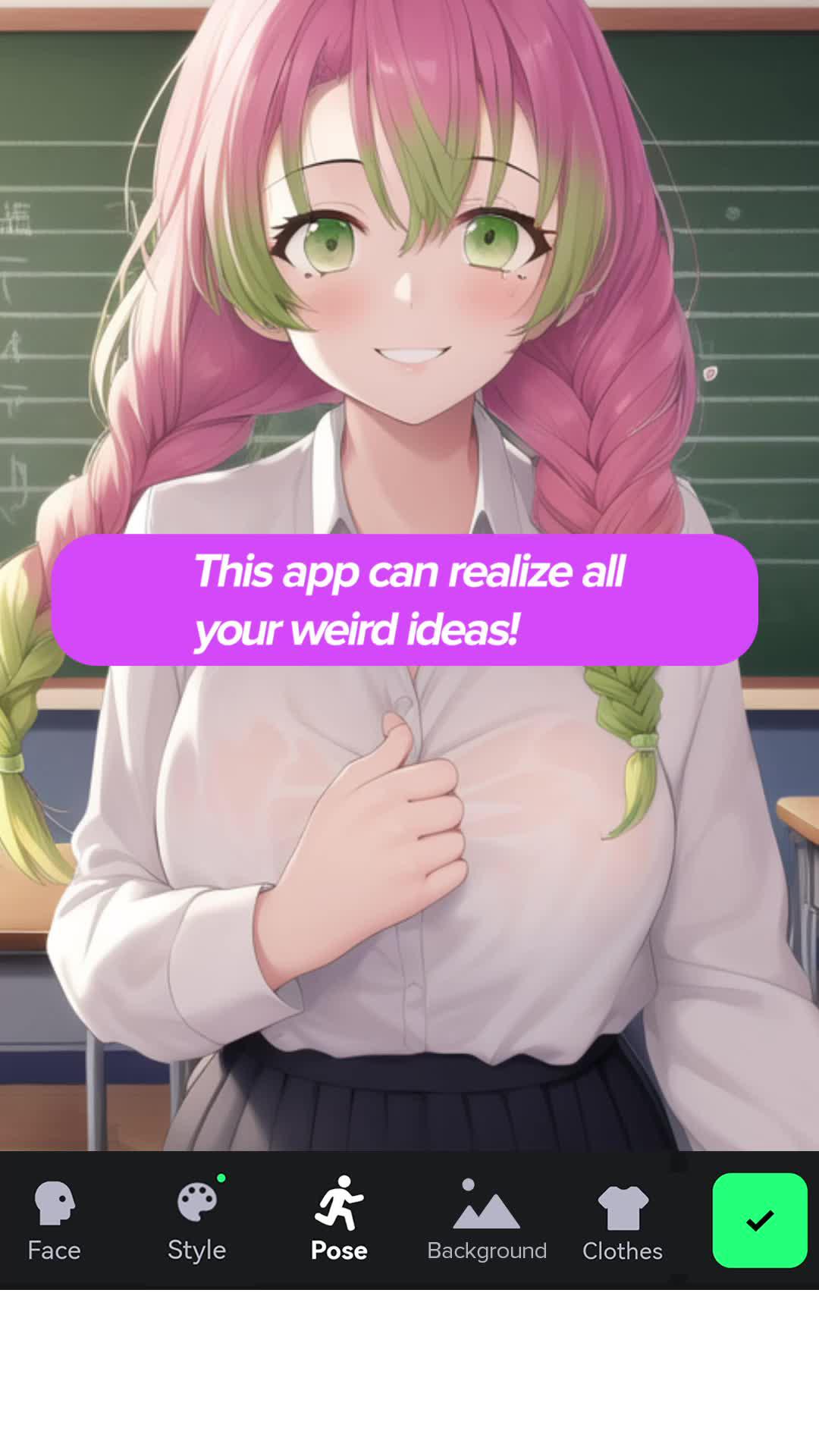 AI technology is so advanced now to bring all your imaginations to life!