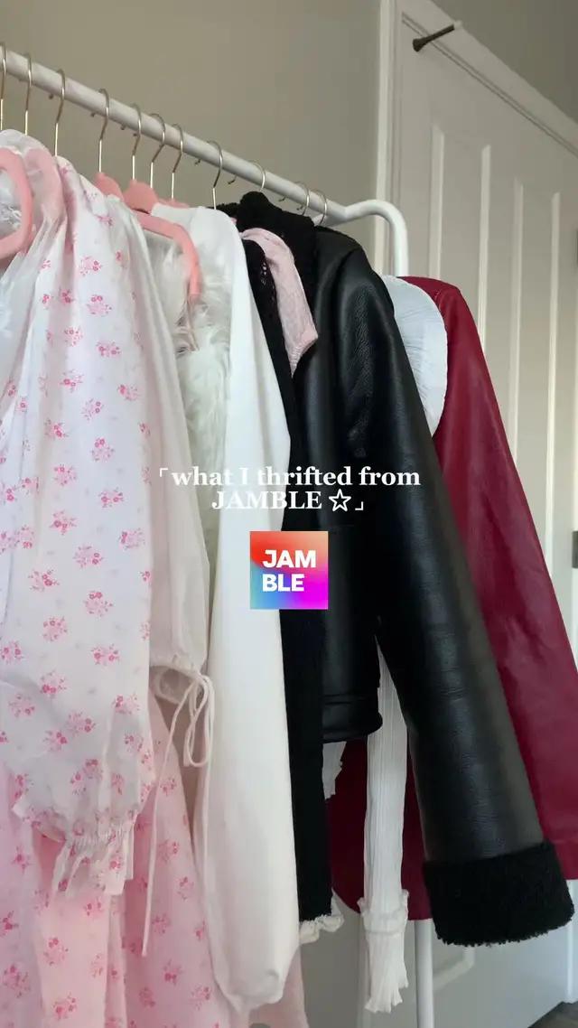 literally spent HOURS on this app. I’m officially hooked🤞🏽 @jamble.app #thriftonjamble #jamble #jambleapp #outfitinspo #fashioninspo #foryou #haul #thrifthaul