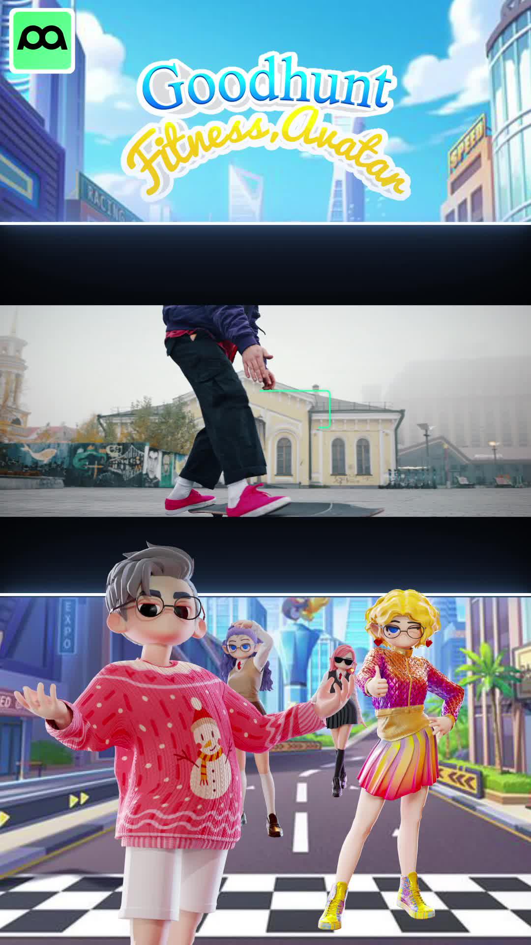 Challenge friends, compete on leaderboards, let avatars interact. Fitness has never been this fun!