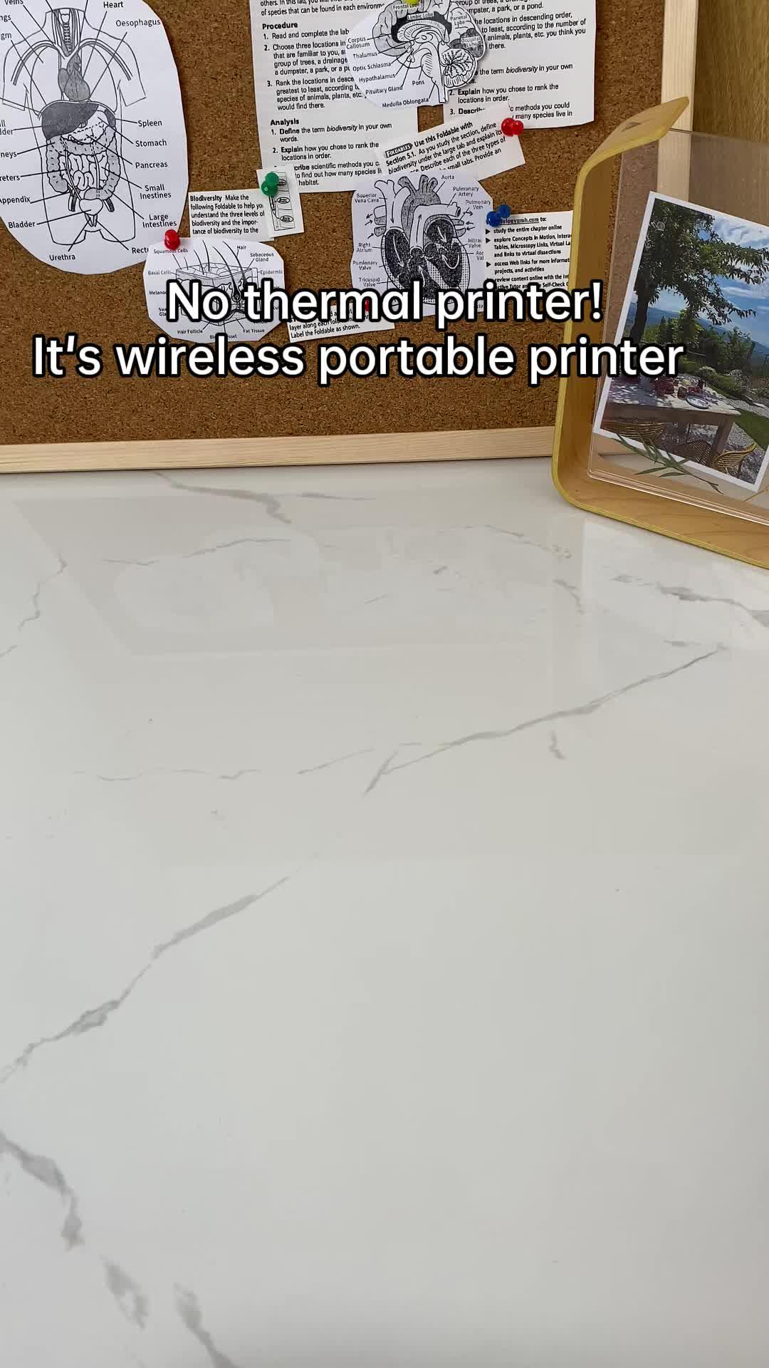 Really like using this printer when am on the go! #thermalprinter #portableprinter #printing #travelfinds #officefinds