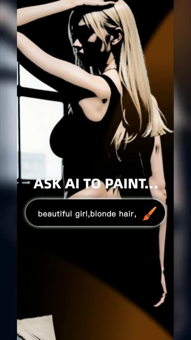 Enter prompts and customize your own girl!