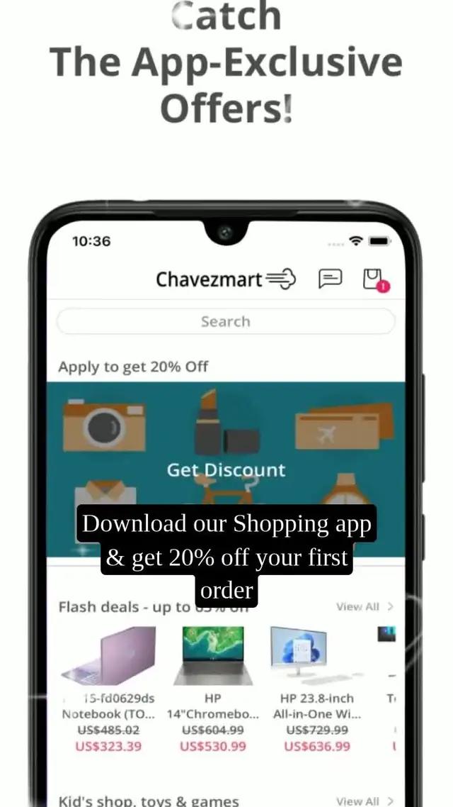 Up to 65% off, download our mobile app today.