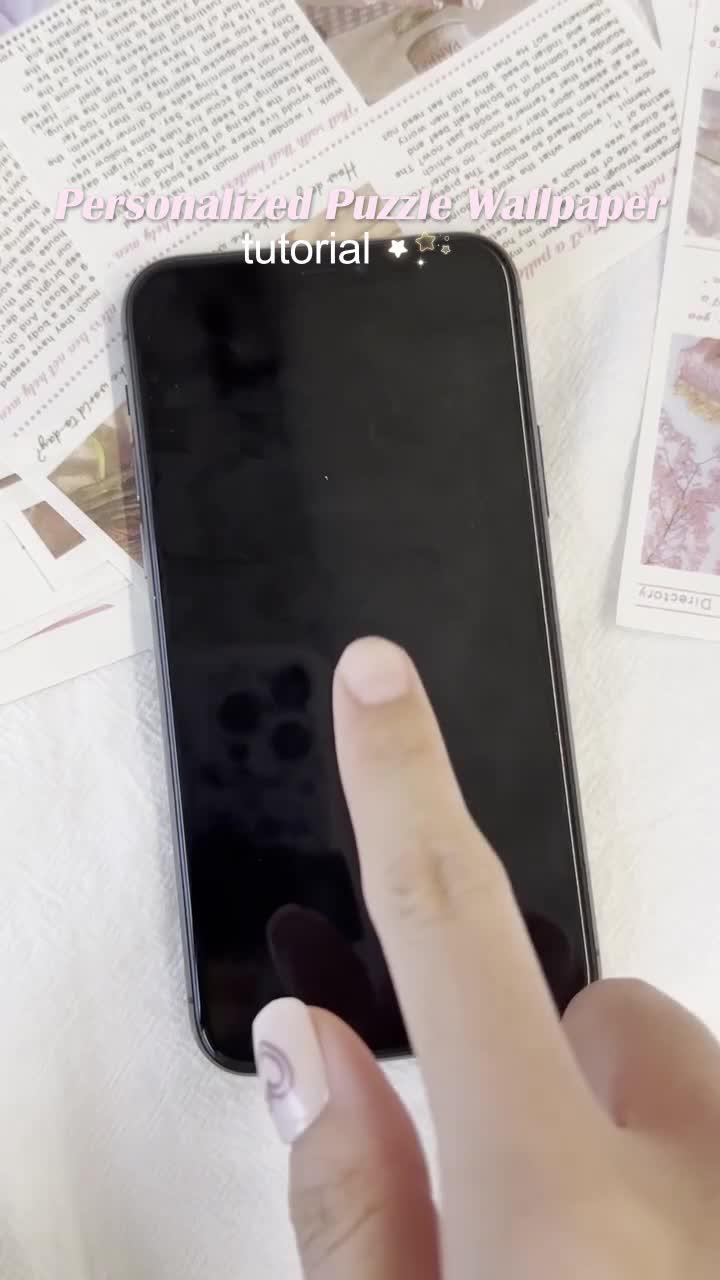 What a magical diy wallpaper it is! just give a try