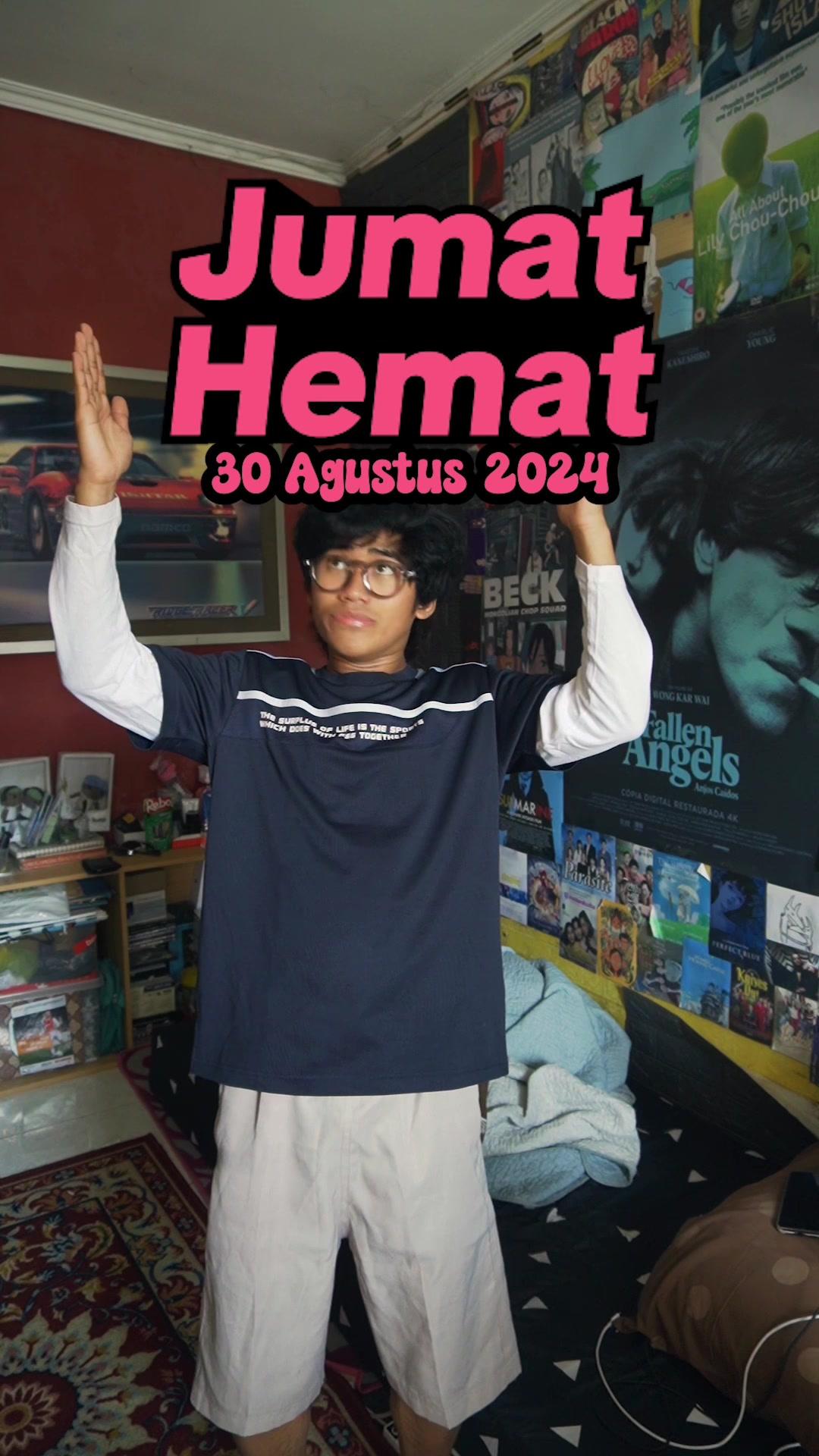 JUMAT HEMAT bakal balik lagii tanggal 30 agustus!! dan yang pastinya nyelamatin gua dari Kehematan ini! karena JUMAT HEMAT ada Xtra Voucher 100%, Potongan Langsung 100rb, Bebas Ongkir 100% di Pulau Jawa, Jutaan Voucher s.d. 3.5 juta mulai Rp0 pembelian!! ENAKNYOOO! buruan deh klik shop now! @ShopTokopedia #JumatHemat #HariBebasOngkirXTRA