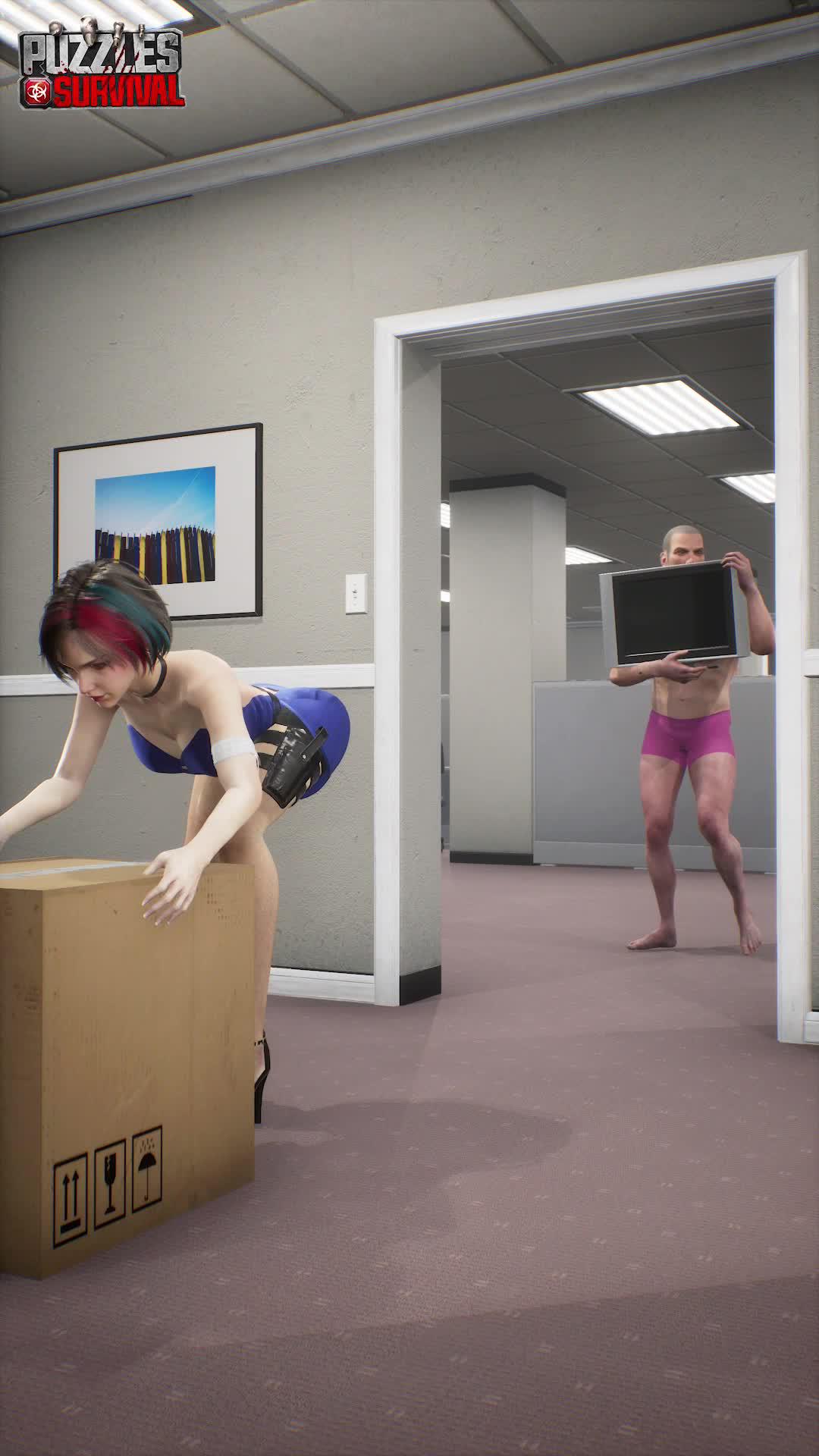 Zombie is coming! Solve the puzzle and save yourself!