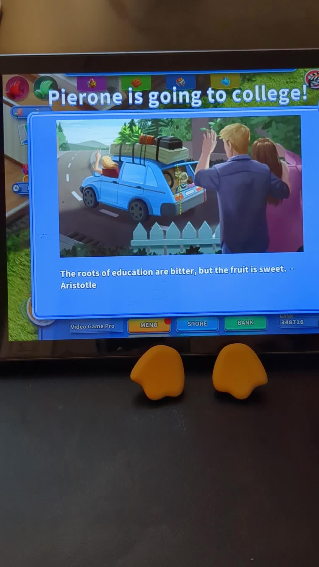 A lot happened after not checking on my family for a few days! #virtualfamilies #vf3 #nostalgiagame