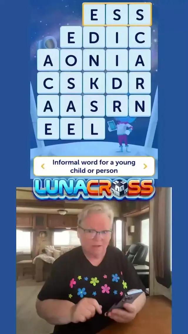 New concept of Crosswords: LunaCross
