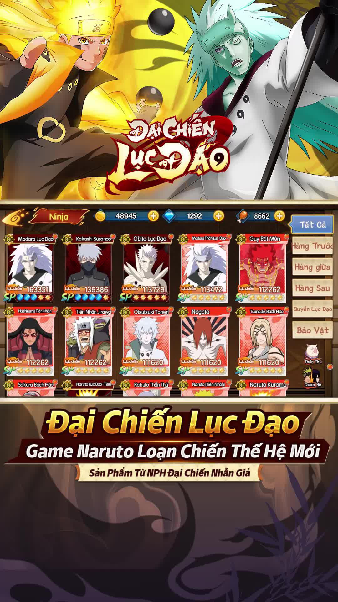 Đăng Nhập Ngay Hôm Nay - Tải Game Nhận Kakashi SP