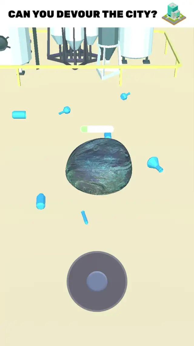 Start feeding the slime monster!