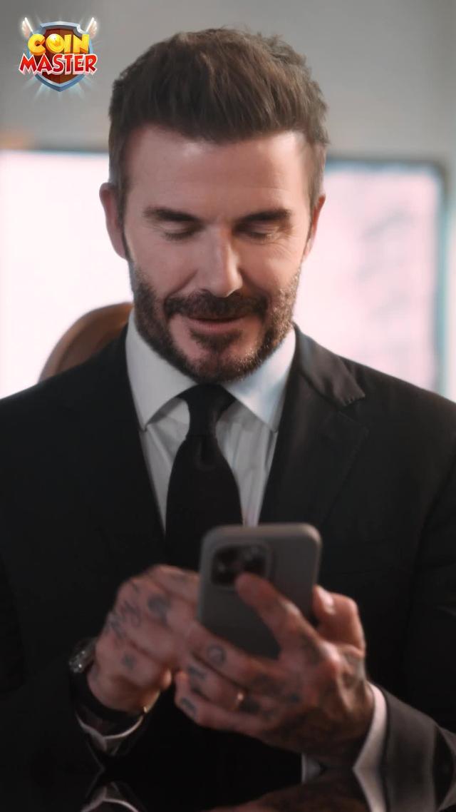 Check Beckham in Coin Master