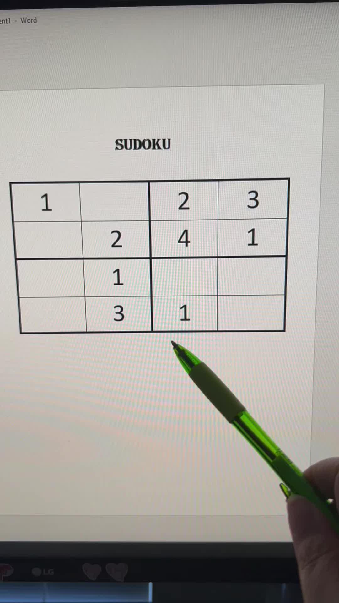 Play SUDOKU – keep your mind occupied!
