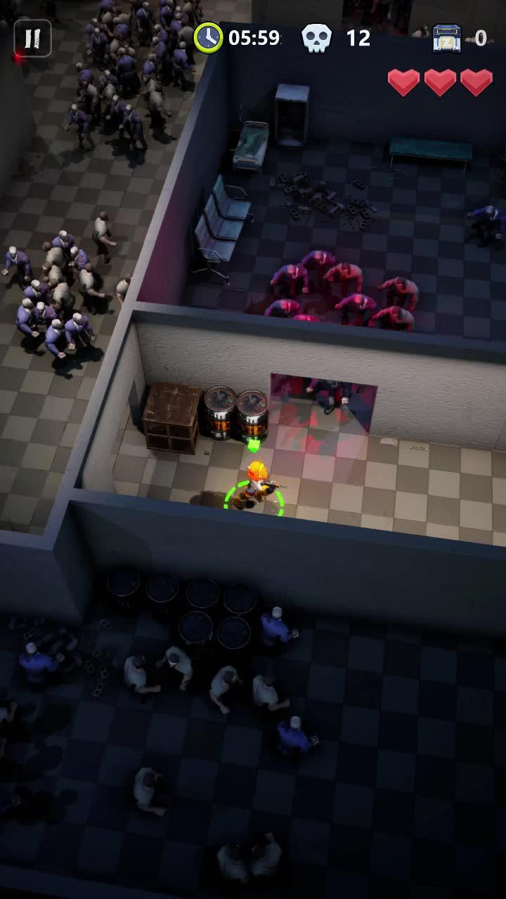 Super fun zombie shooting game