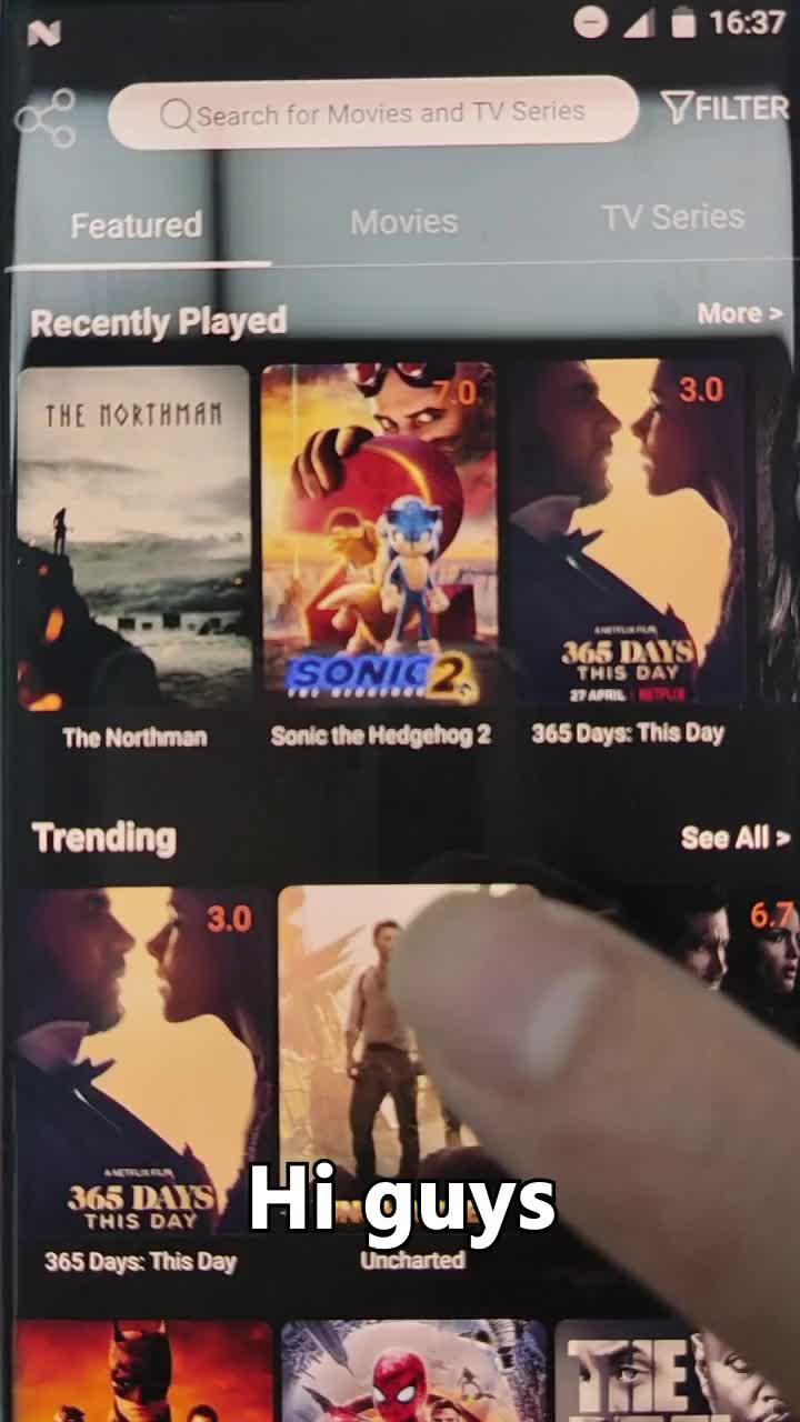 Mobile cinema, no longer cluttered, enjoy movie time anytime.