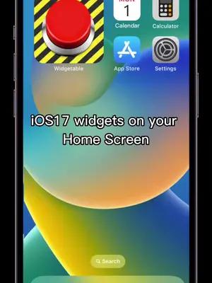 iOS17 widgets on your home screen