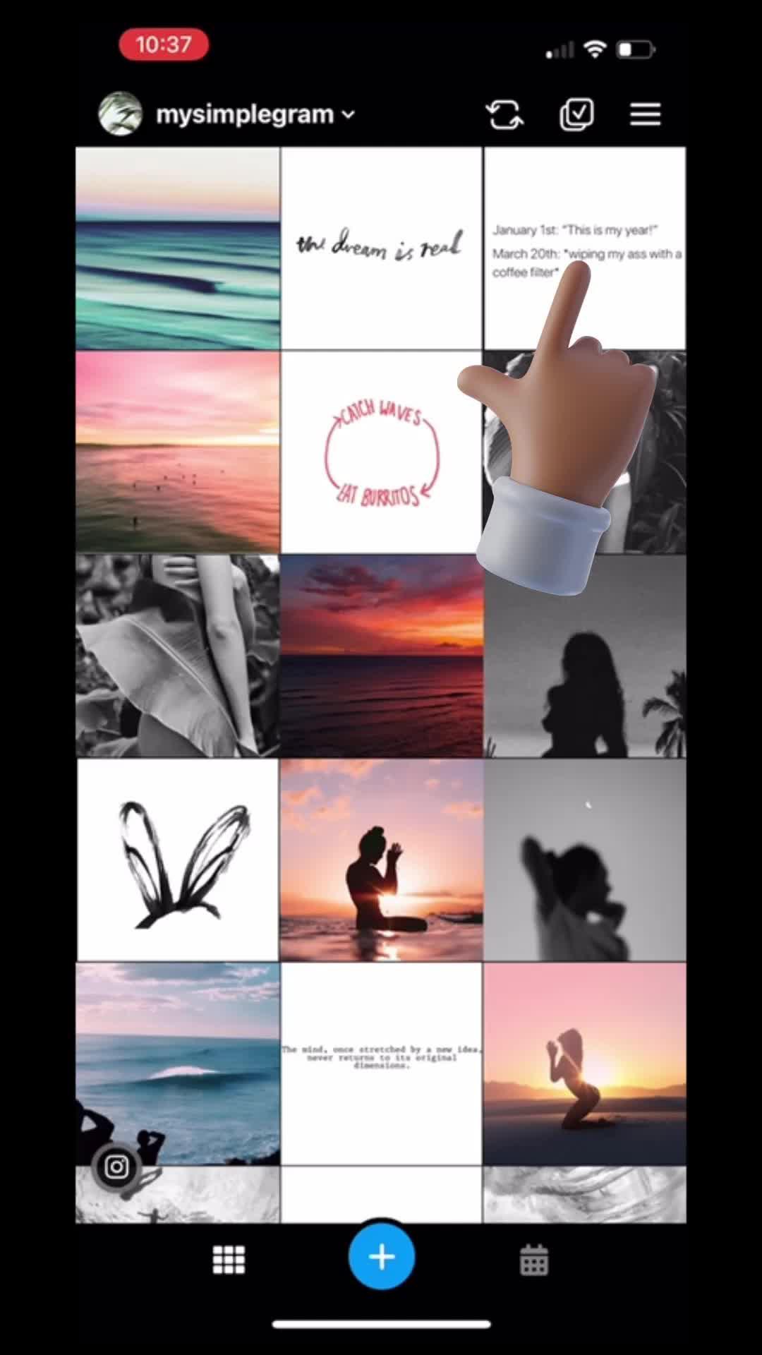 This saved my feed 🎀 #feedpreview