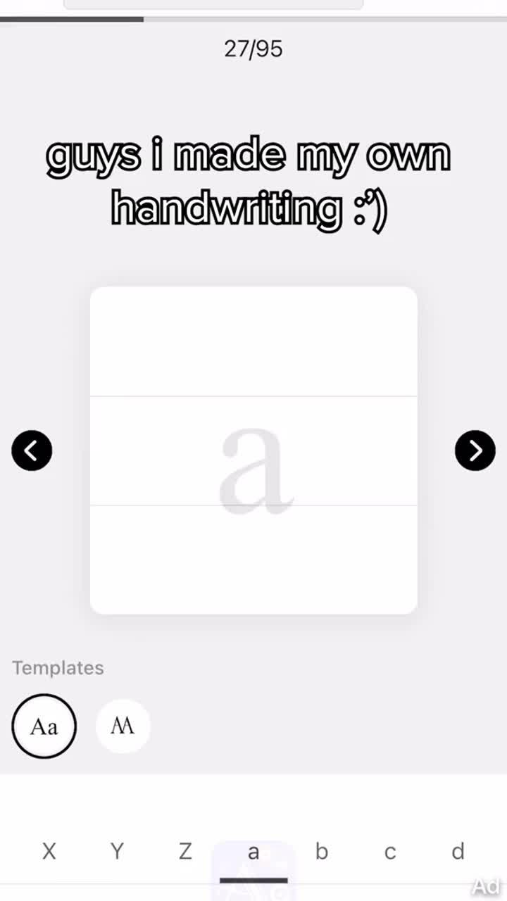 DIY your own mobile font! Try it now for free!