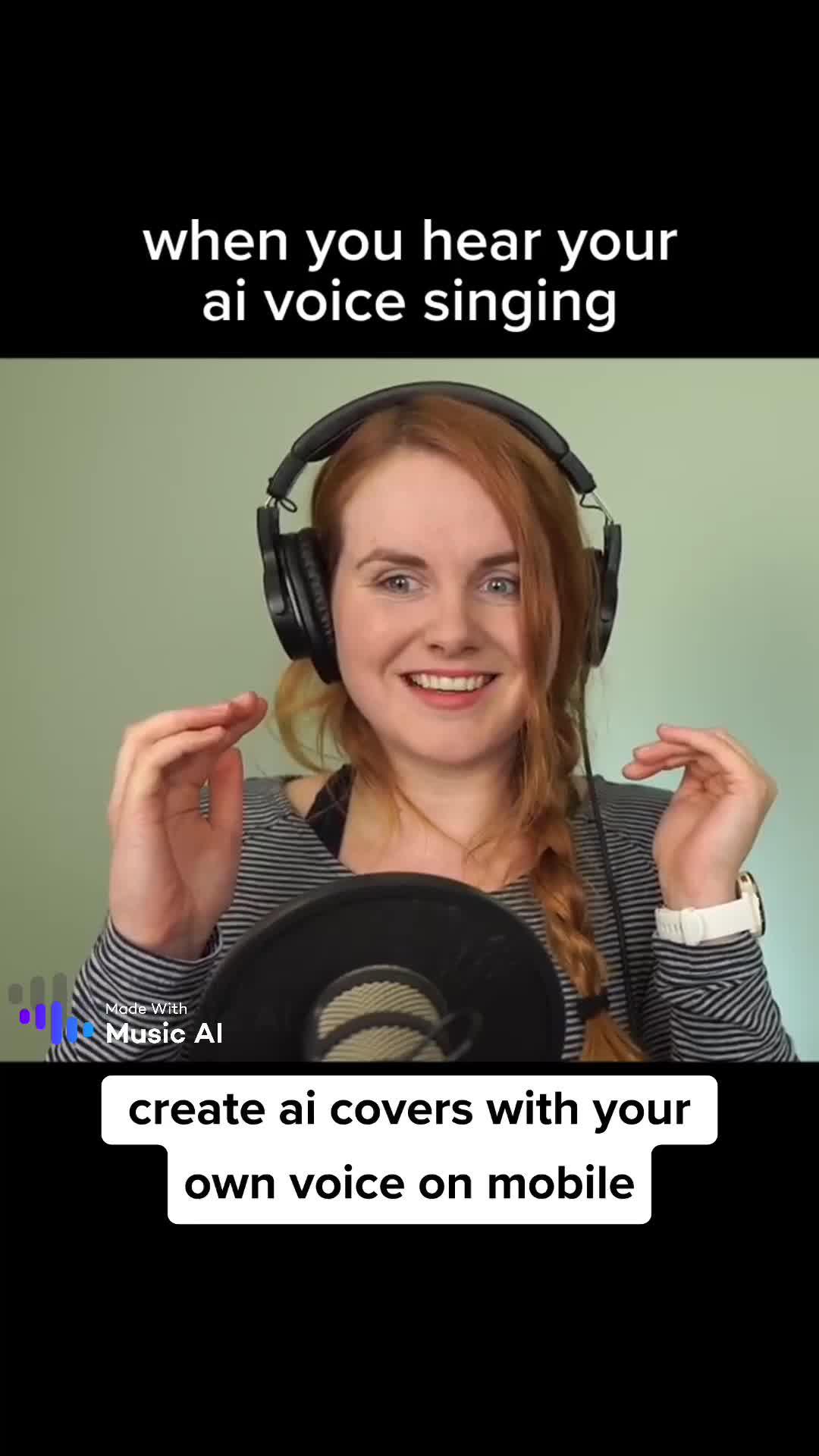 Create AI covers with your own voice on mobile