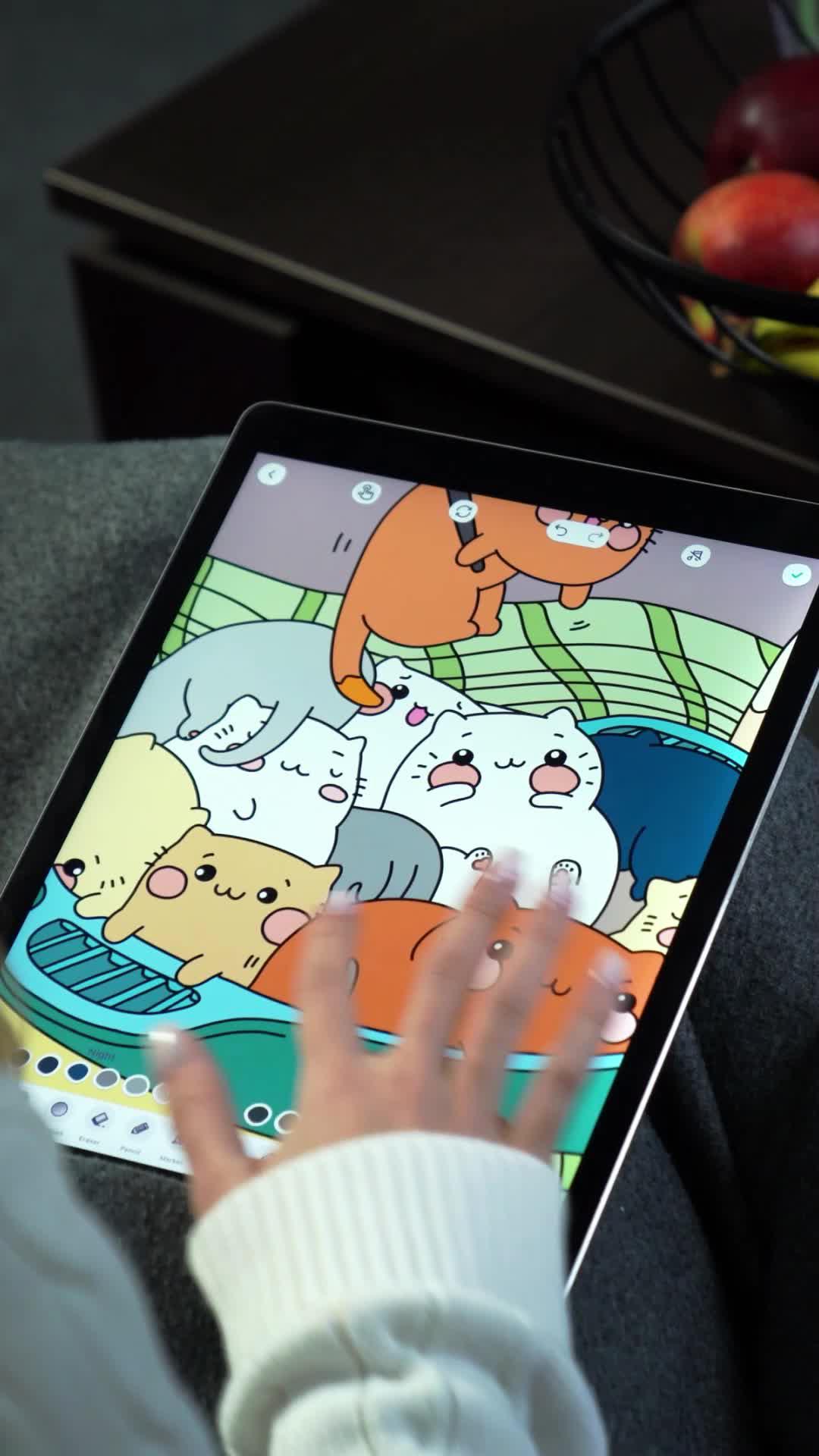 Pause machen und malen.