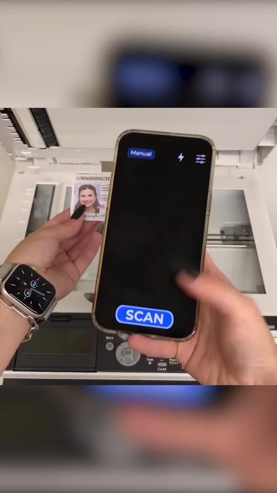 Quick scans with a tap.