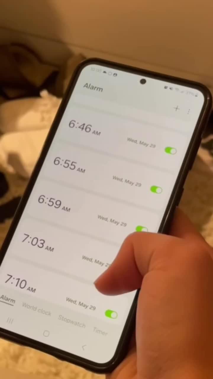 Practical alarm clock software
