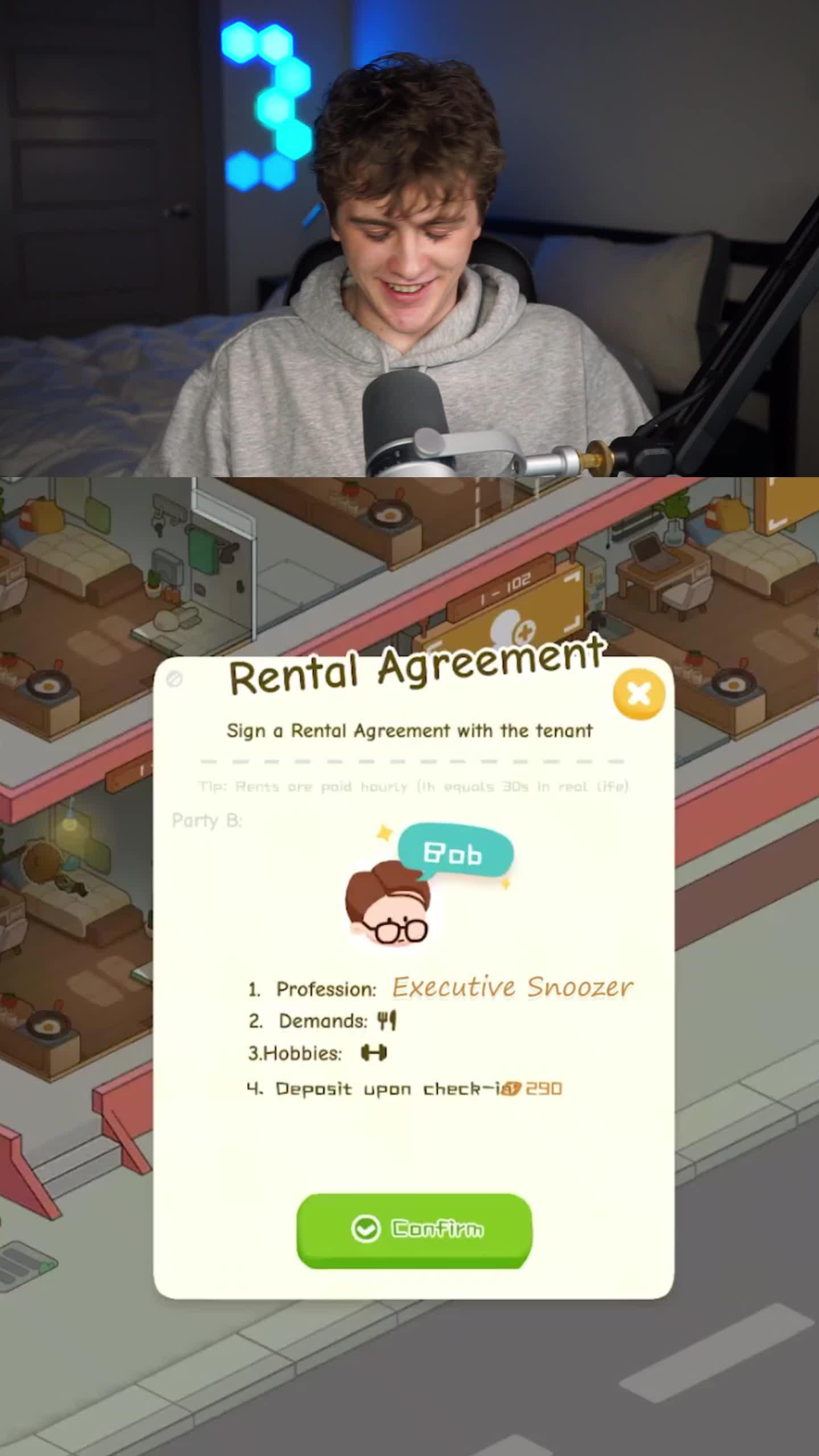 Manage your own business here as a landlord!