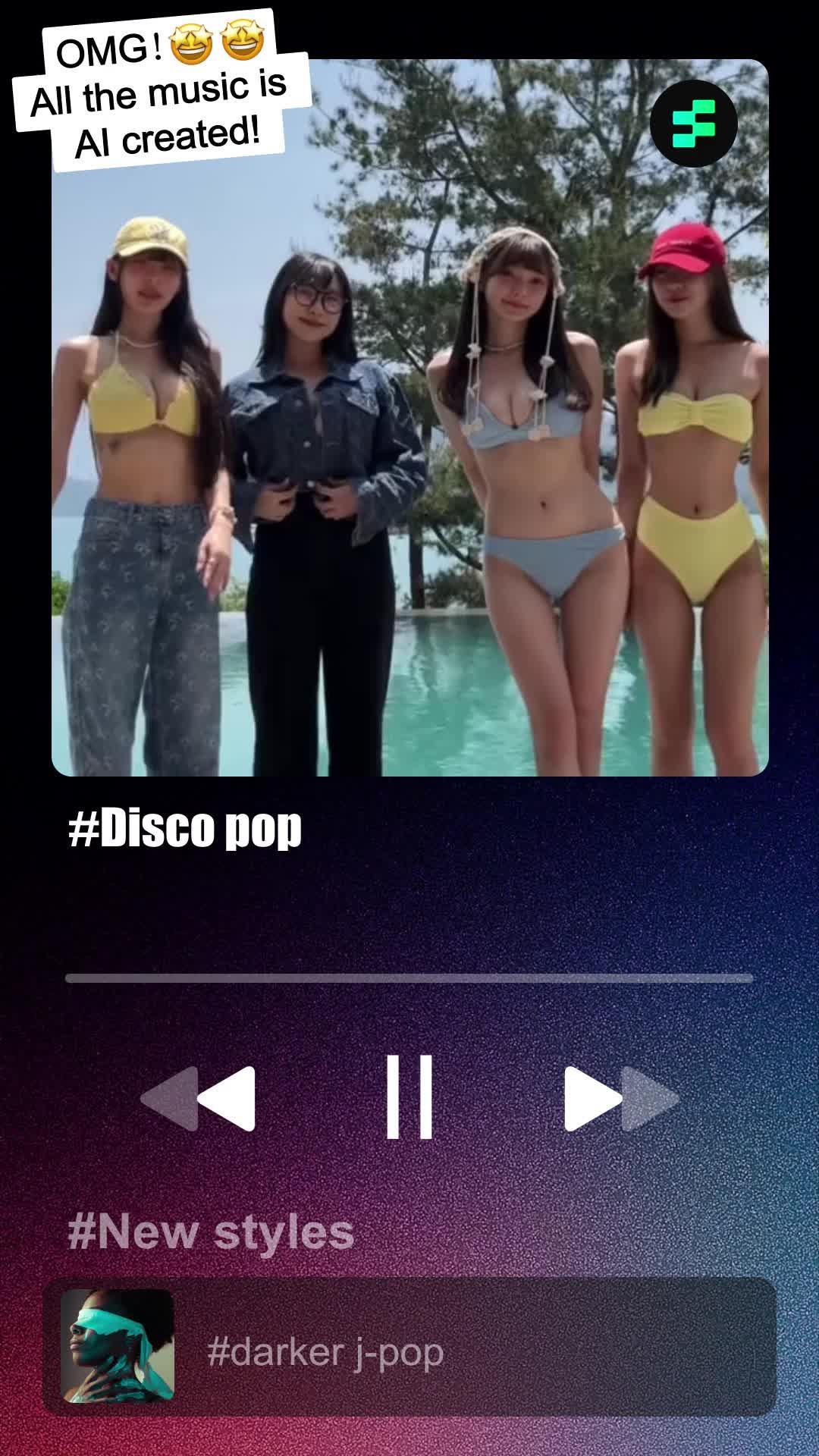 Any Video to creat Music in Tem.Polor!