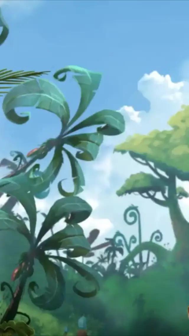 Explore your surroundings and travel around the prehistoric world of Gigantosaurus