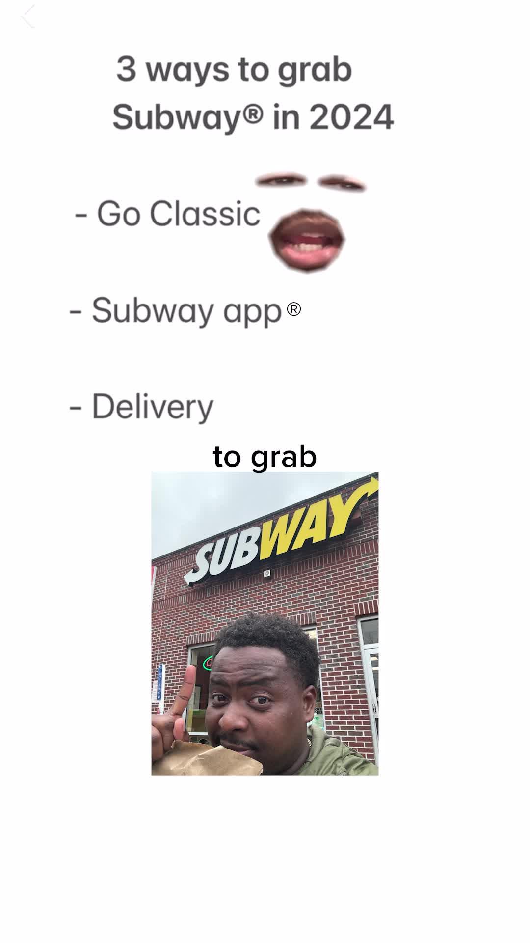 Tap. Swoop. Taste. Download the Subway® app to make ordering your faves easy.