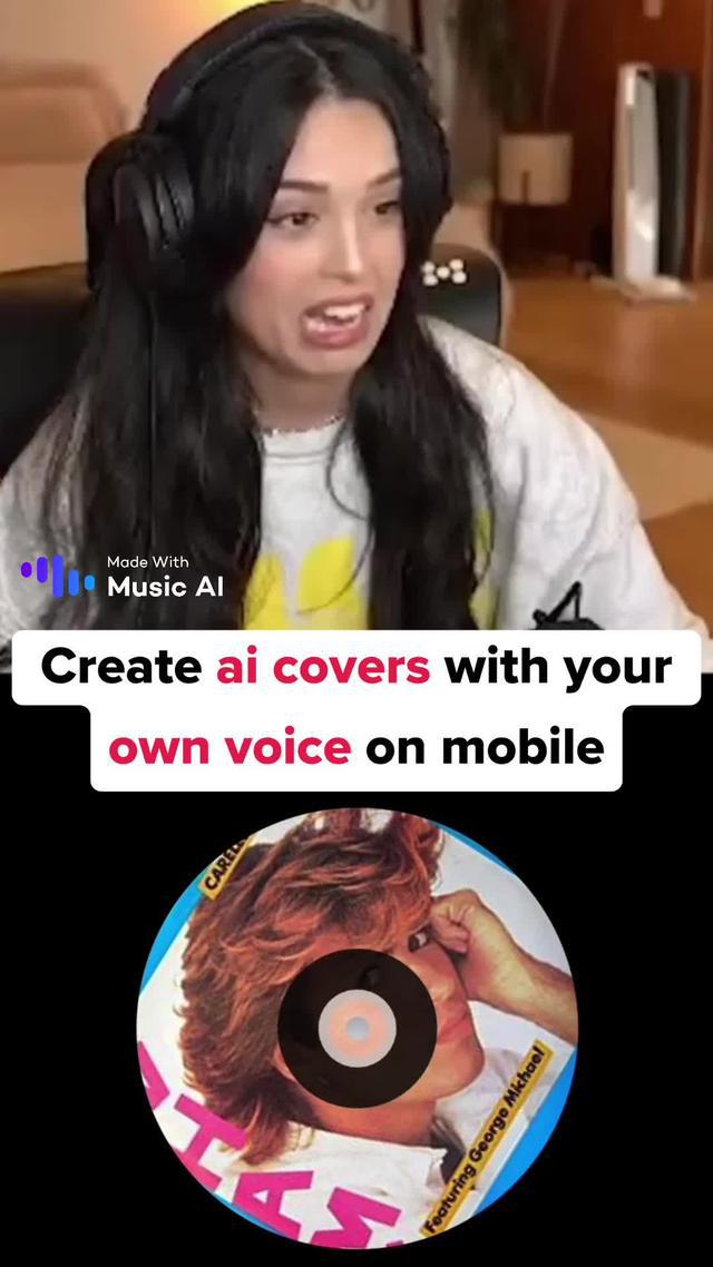 Create AI covers with your own voice on mobile
