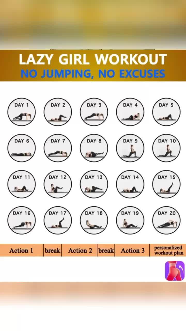 30 day fitness challenge! Justfit make it easy to stay on track and keep your progress.