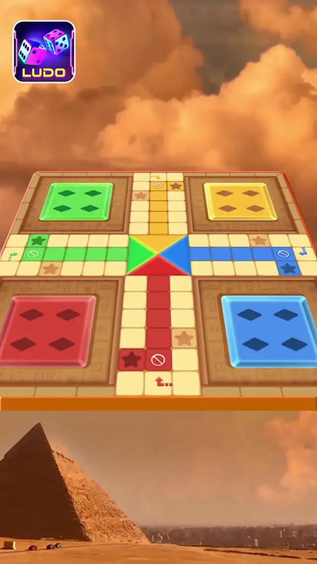 تلعب لعبة ludo ممتعة وسعيدة