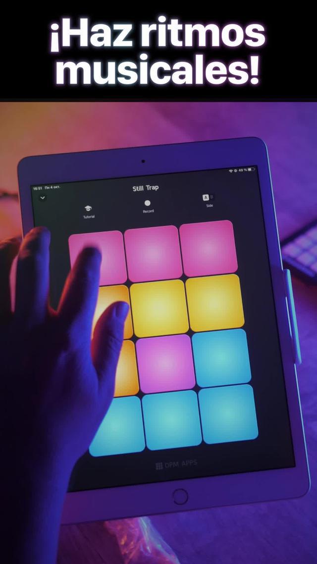 ¡Haz ritmos con unos pocos toques!
