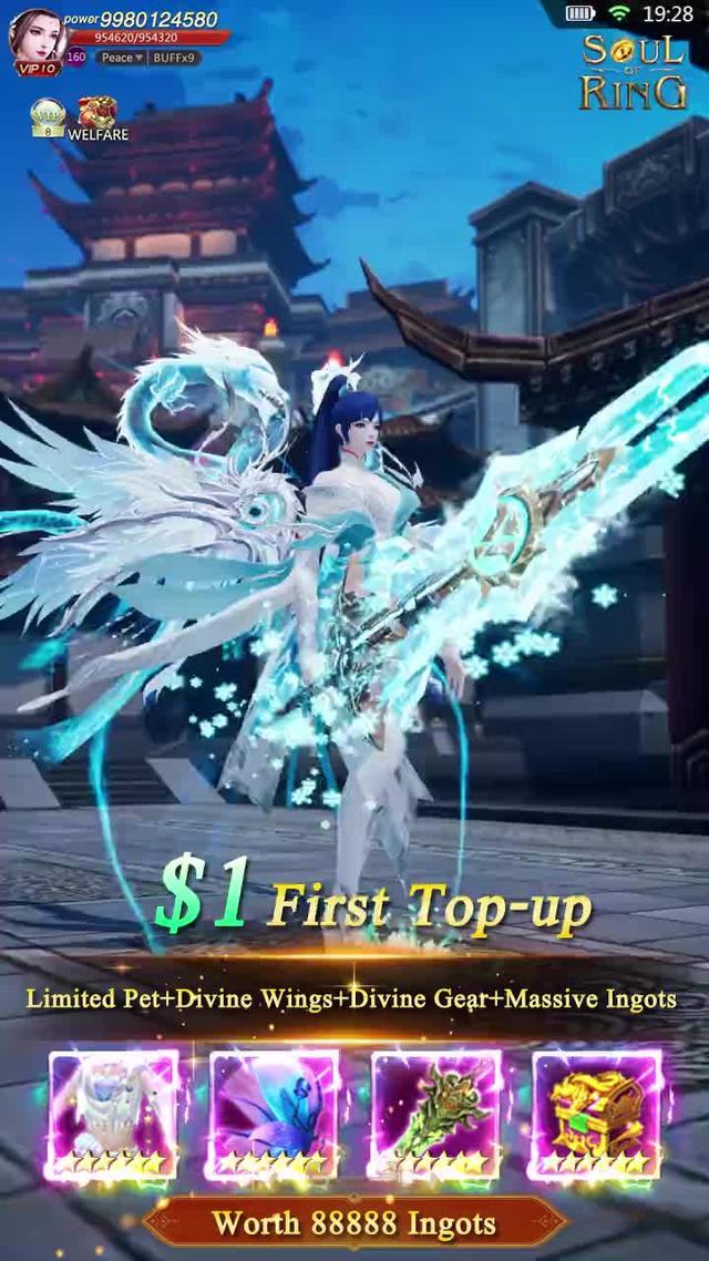 Download through this video to claim Timed Bonus Pack! [VIP444=100B Diamonds] [VIP555=Superb Wings]