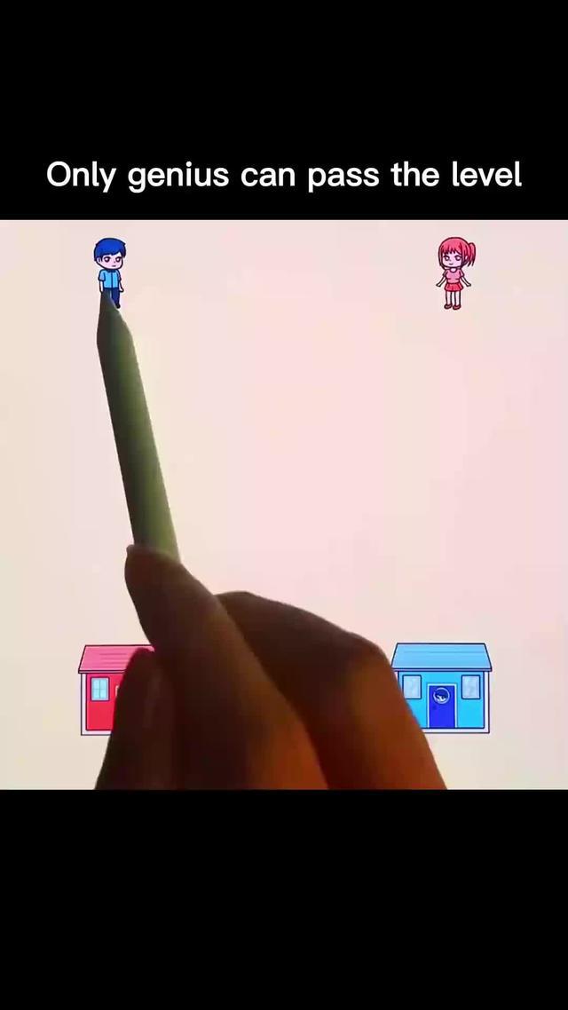 Draw a line to help them pee