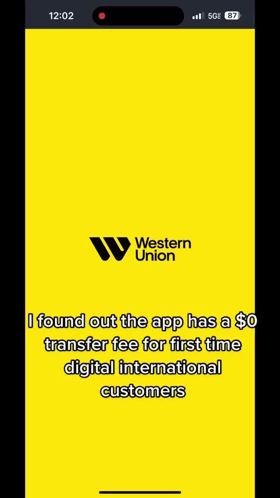 Send money with Western Union