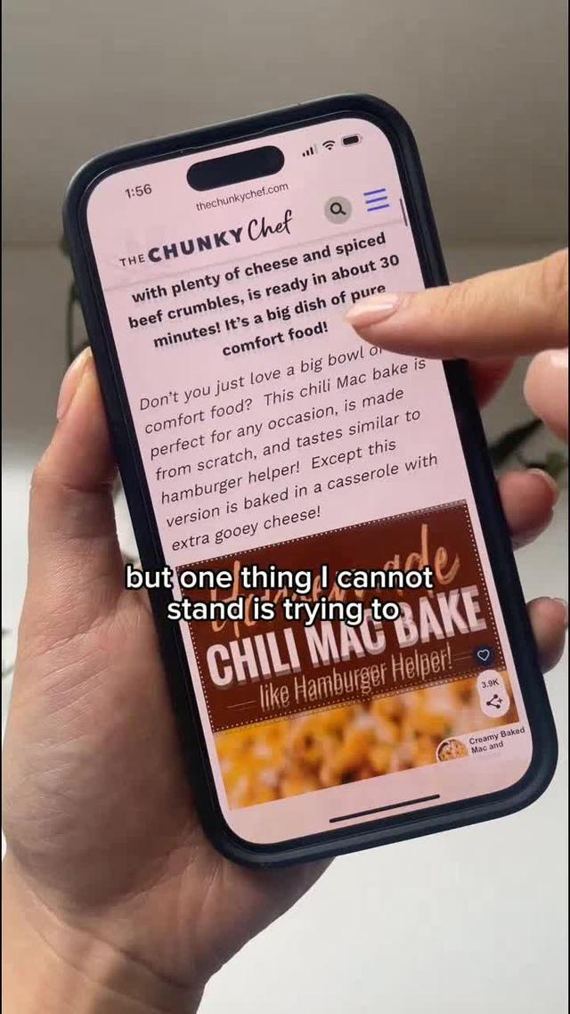 Download your fav recipes in seconds