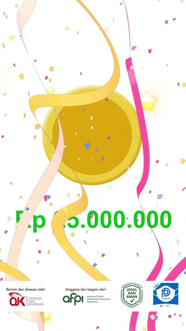 pinjaman hingga Rp 25.000.000,dapatkan uang tunai kapan saja