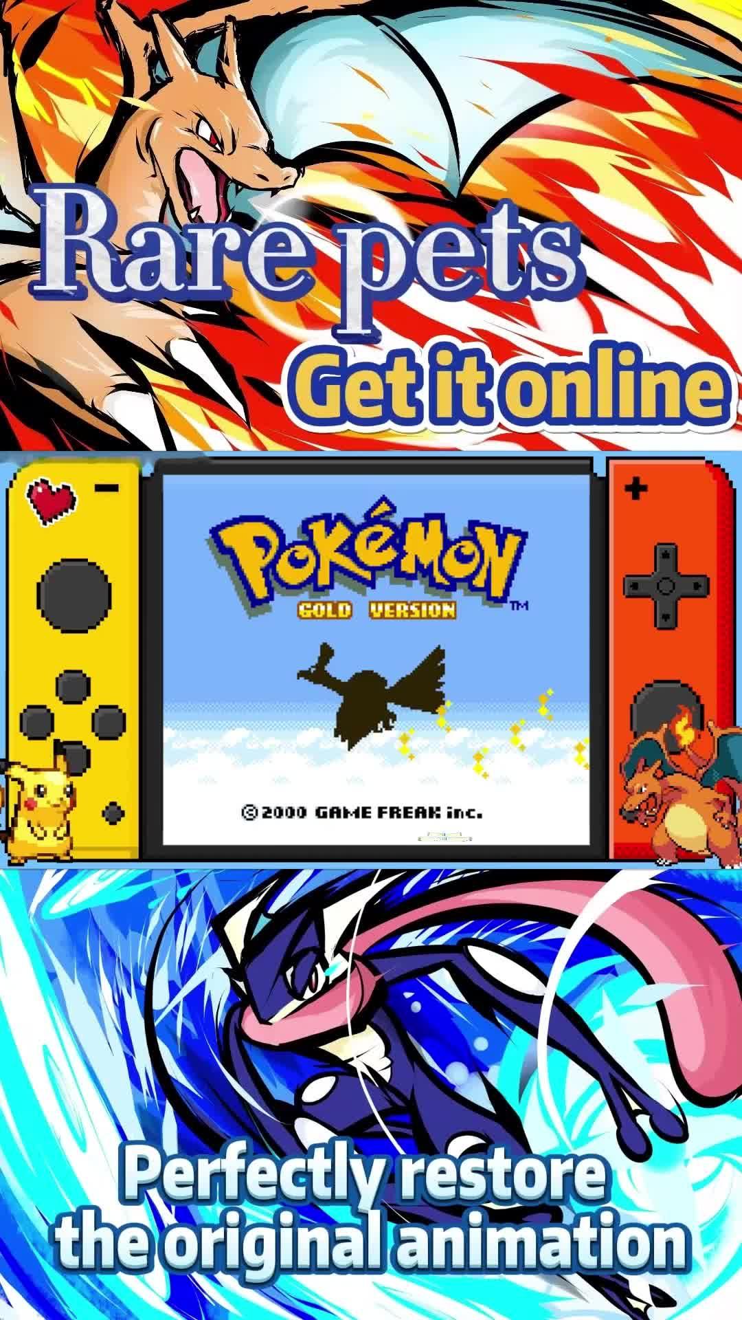 Discover over 500 playable Pokémon Claim free five-star Pokémon!