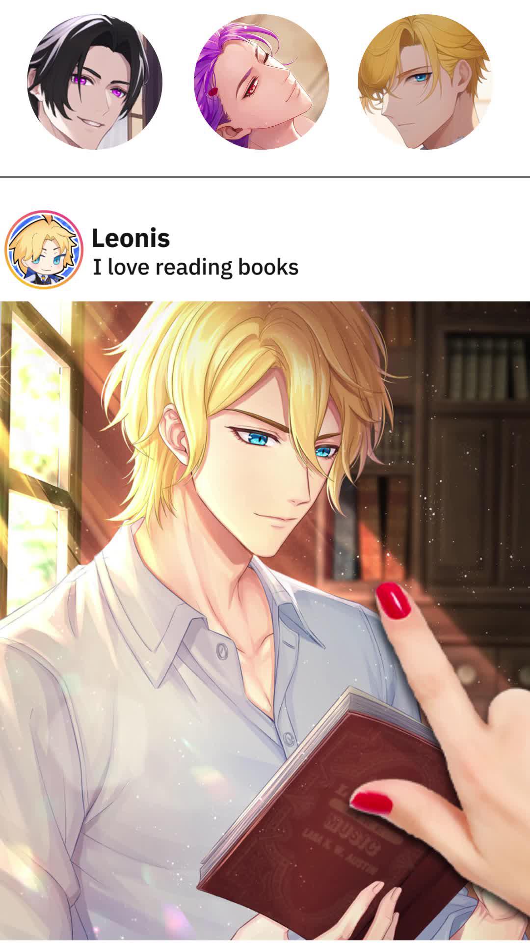 A card game with themes of magic and love. Join us and choose your very own romance.